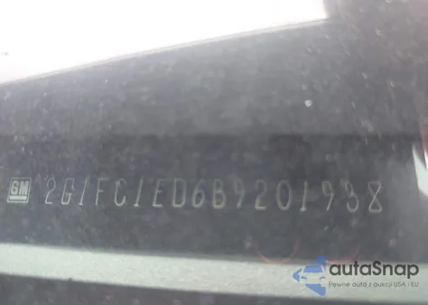 2011 Chevrolet Camaro 2Lt из США, поврежденный, VIN 2G1FC1ED6B9201938